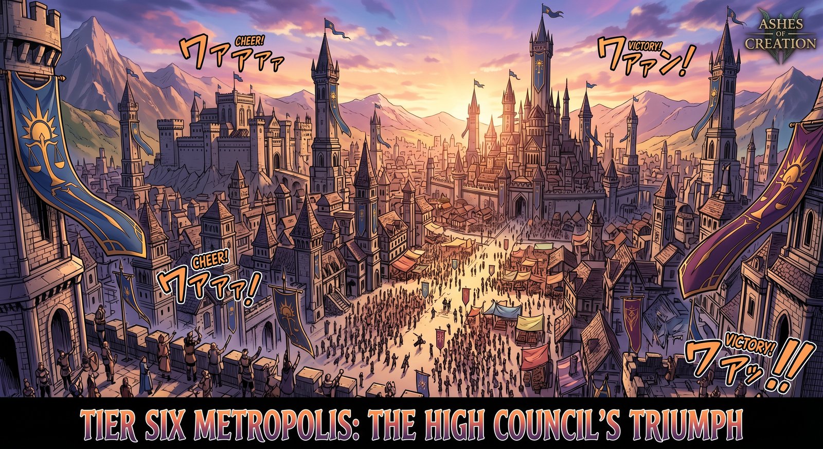 The Tier Six City celebration